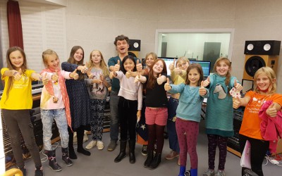 CD-Aufnahmen im Tonstudio im FEZ