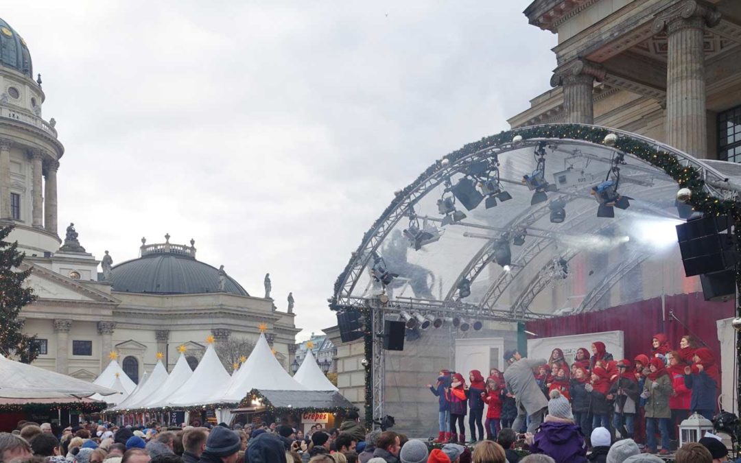 Friedrichshainer Spatzen - Adventssingen auf dem Gendarmenmarkt