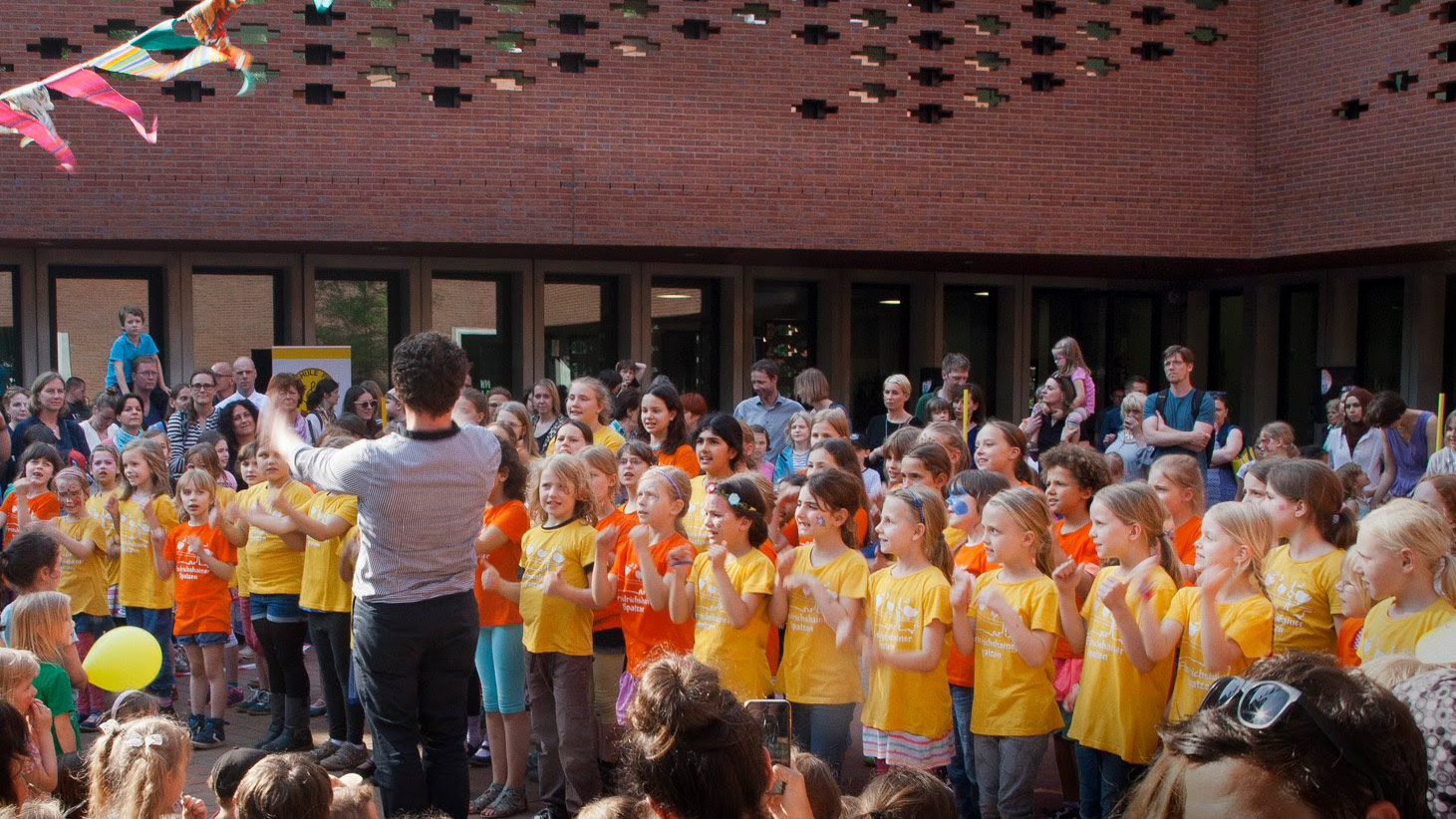 Chor - Auftritt in der Ludwig-Hoffmann-Grundschule