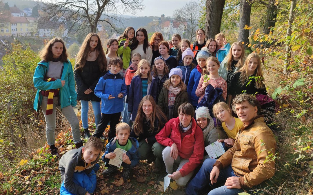 Gruppenfoto der Chormitglieder auf der Chorfahrt 22