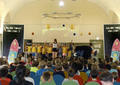 Major Tommy von Erde 2 in der Ludwig Hoffmann Grundschule