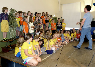 Major Tommy von Erde 2 in der Ludwig Hoffmann Grundschule