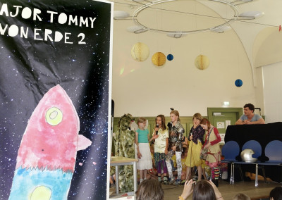 Major Tommy von Erde 2 in der Ludwig Hoffmann Grundschule